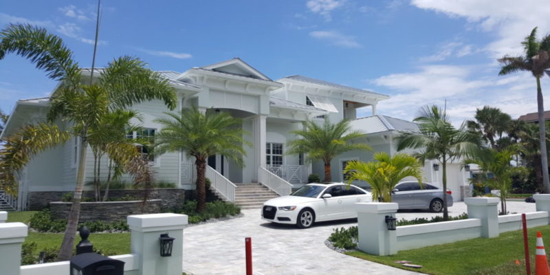 New Two Story Residence for Mr. Leopold Landry and Dr. Marie Denoyers. Boynton Beach, FL – 7,422 s.f. under roof. 2014