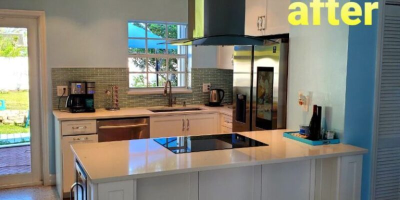 small kitchen and bath remodeling before and after ,fort lauderdale Florida 2021