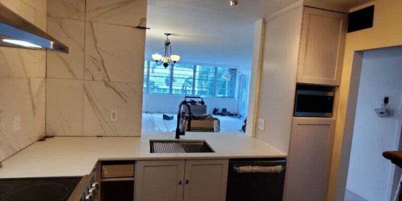 Small old condo kitchen remodeling . FT lauderdal Florida ,2020